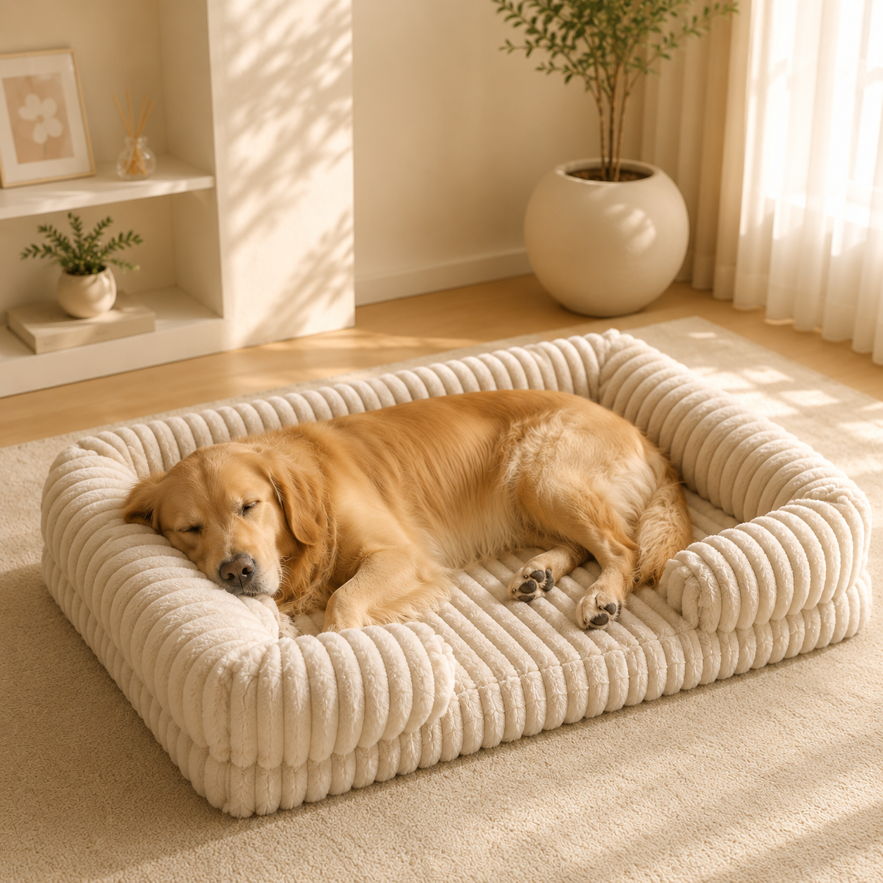 The Premium Dog Lounge Bed