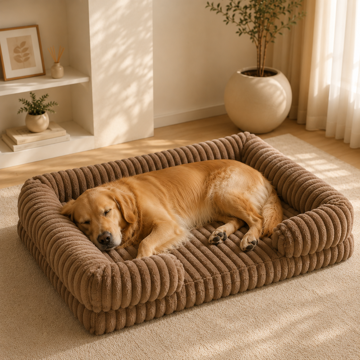 The Premium Dog Lounge Bed